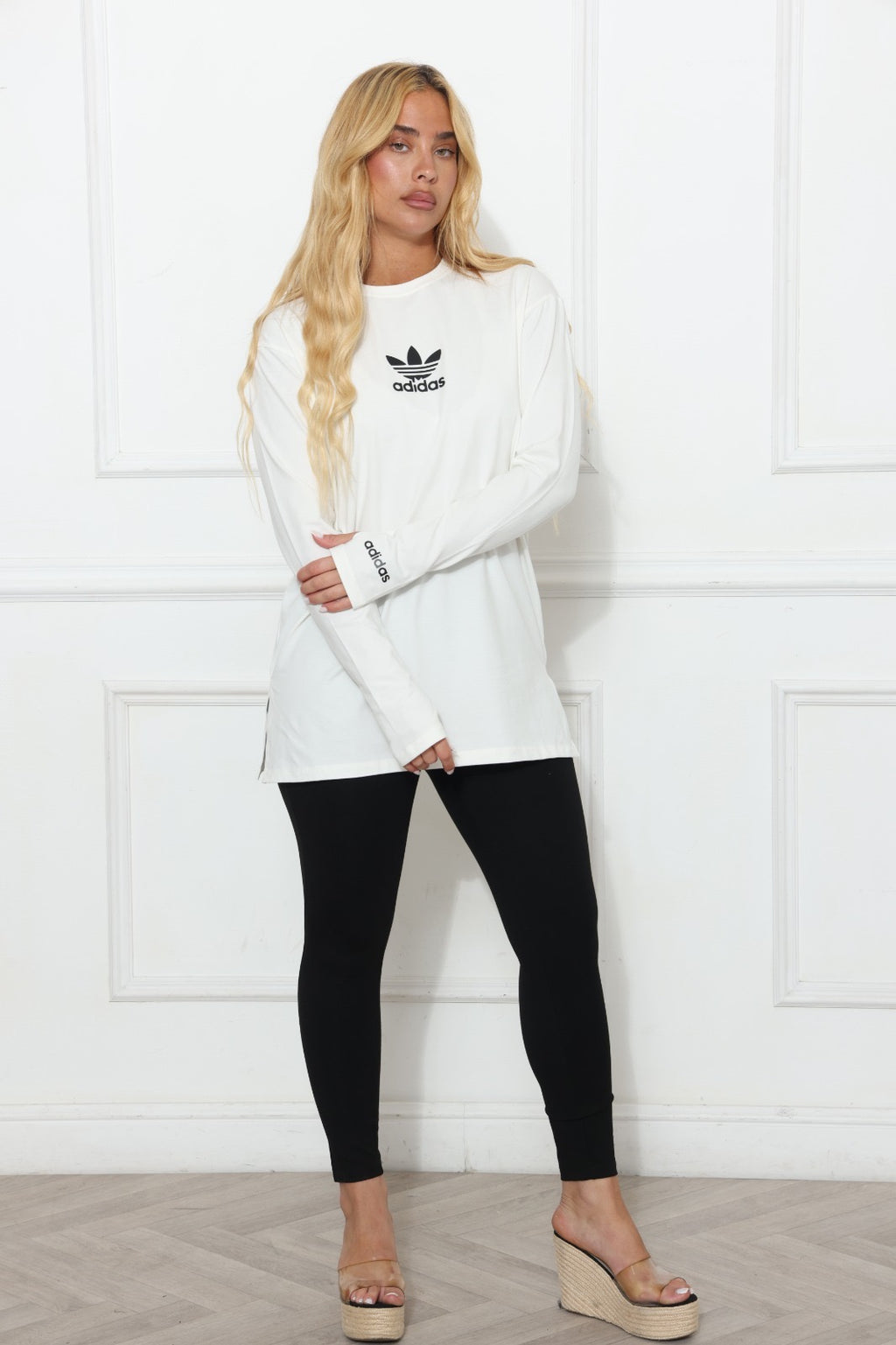 Oversized Adidas Blouse