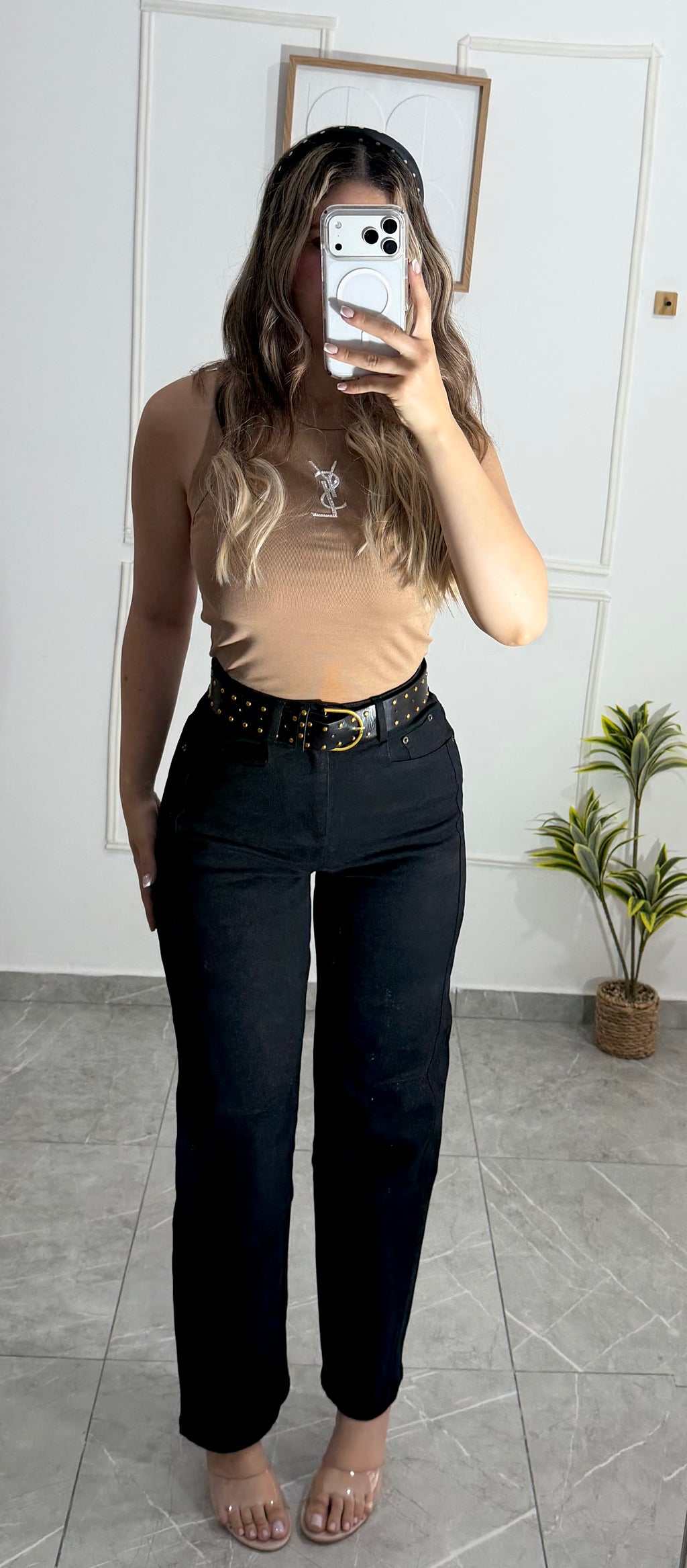 Luna Denim – Black-antic jeans