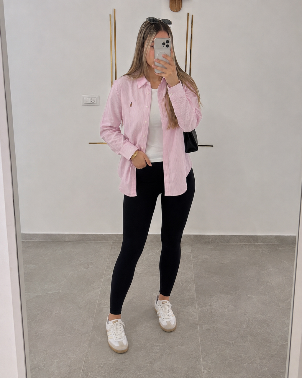 Classic Stripe Shirt Oversized