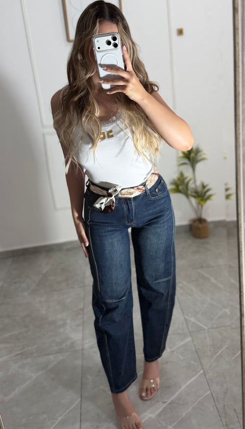 Luna Denim – Blue Wash antic jeans