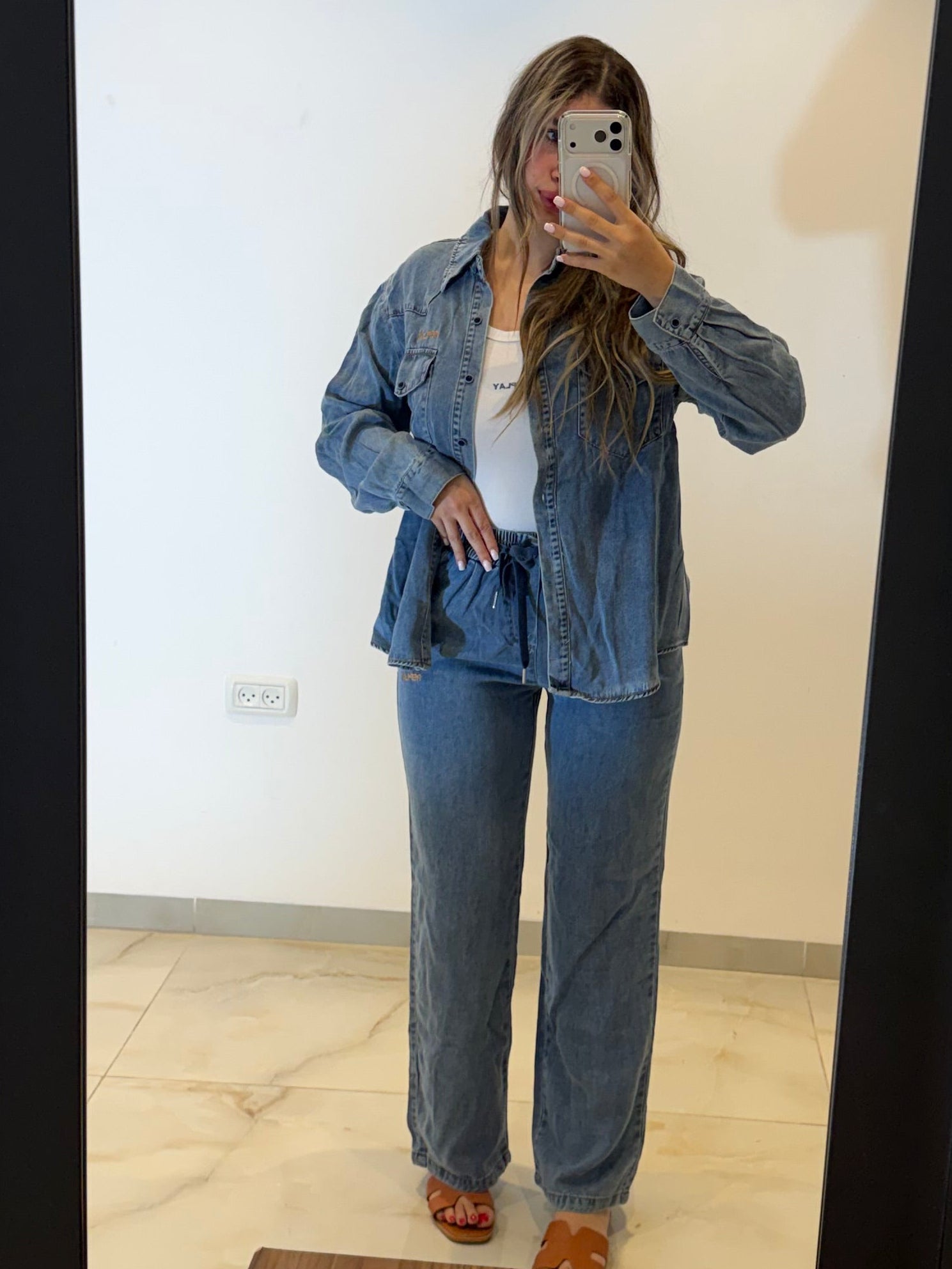 denim set jeans