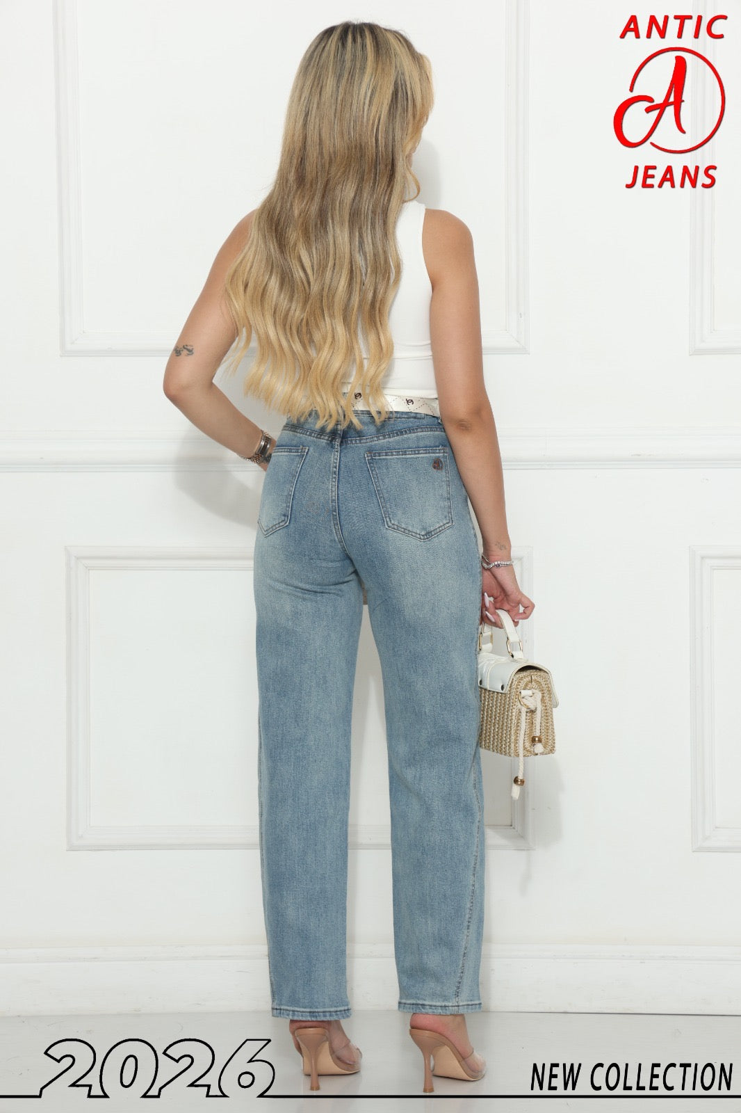 Luna Denim | Classic Blue-Antic jeans