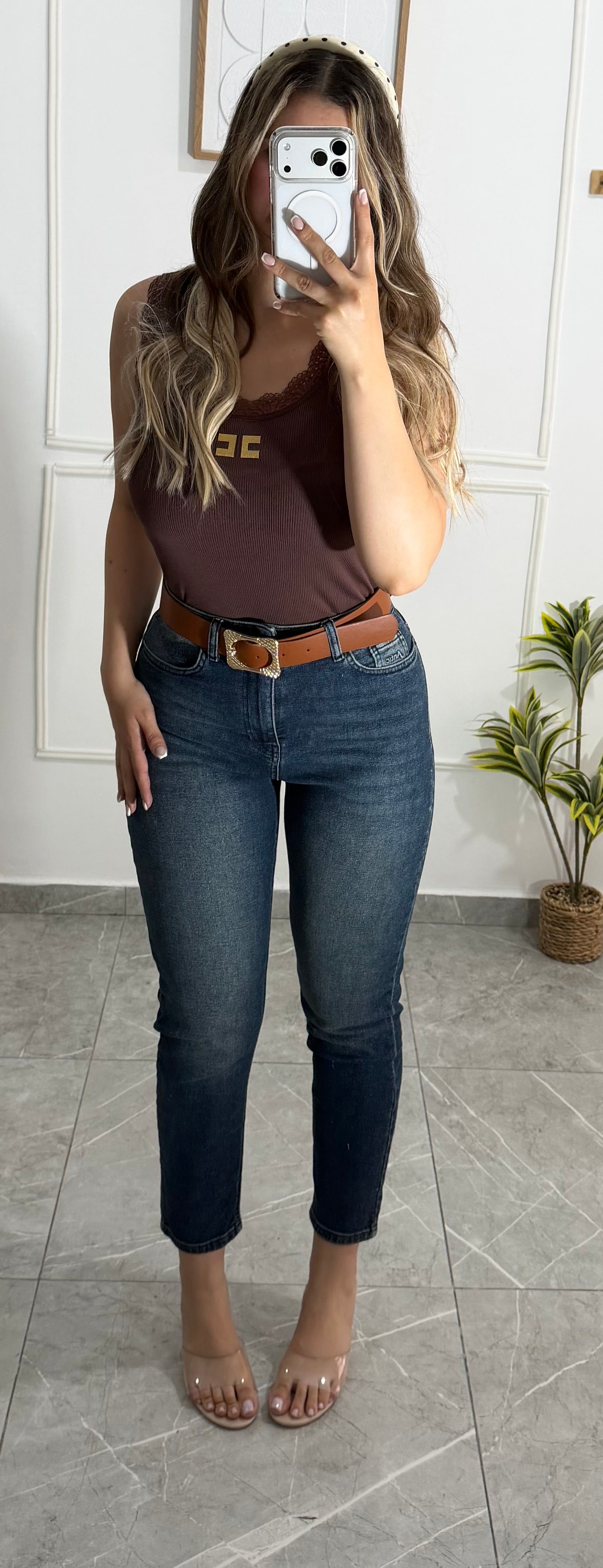 Luxe Mom Denim-Antic jeans