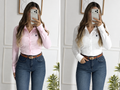 Classic Button Slim Shirt