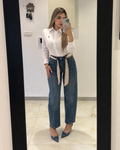 Milano Wide  Class Blue Jeans-Antic